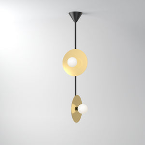 Disc & Sphere 140 Pendant Light Vertical 2 · €1140 · ATELIER ARETI | CURATED BY EYEDS