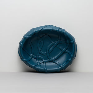 Mallard Blue Centrepiece platter The Absurd Made Flesh by Michael Kvium · €360 · RAAWII | CURATED BY EYEDS