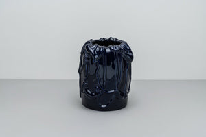 Open image in slideshow, Deep Cobalt Vase The Absurd Made Flesh by Michael Kvium · €220 · RAAWII | CURATED BY EYEDS
