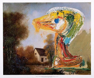 Artwork Poster The Disquieting Duckling by Asger Jorn · €14 · ASGER JORN | CURATED BY EYEDS