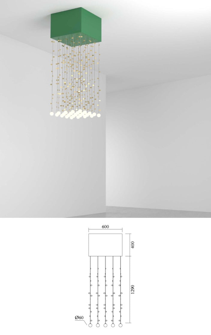 Rain of Leaves 466 Pendant Light with Box · €34600 · ATELIER ARETI | CURATED BY EYEDS