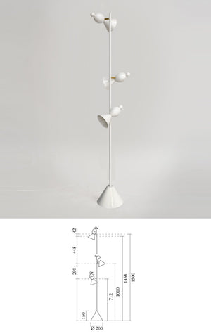 Alouette 004 Floor Light 3 Birds · €1560 · ATELIER ARETI | CURATED BY EYEDS