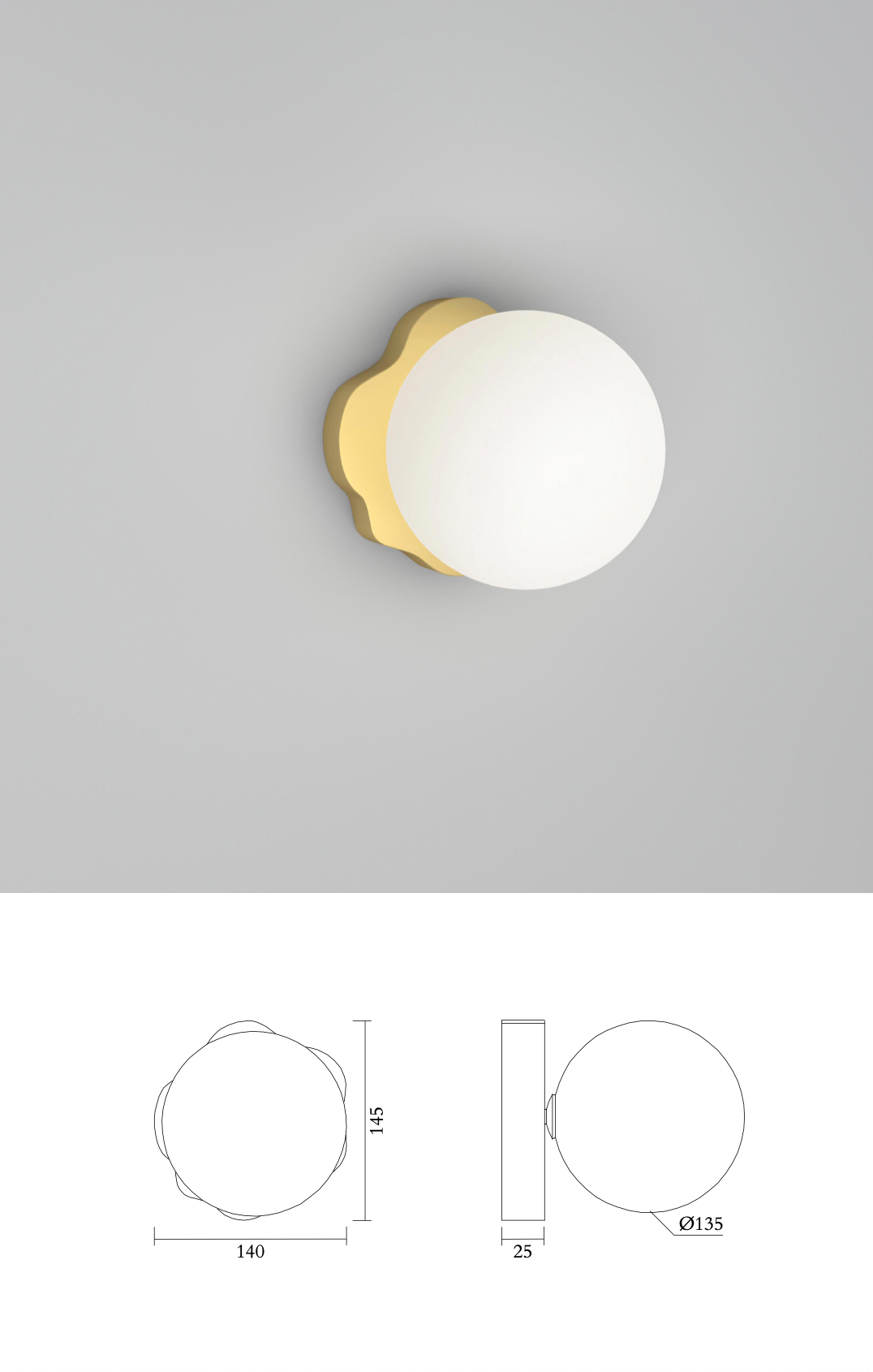 Block 499 Wall Light Free Shape · €500 · ATELIER ARETI | CURATED BY EYEDS