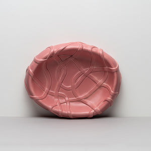 Open image in slideshow, Nostalgia Rose Centrepiece platter The Absurd Made Flesh by Michael Kvium · €360 · RAAWII | CURATED BY EYEDS
