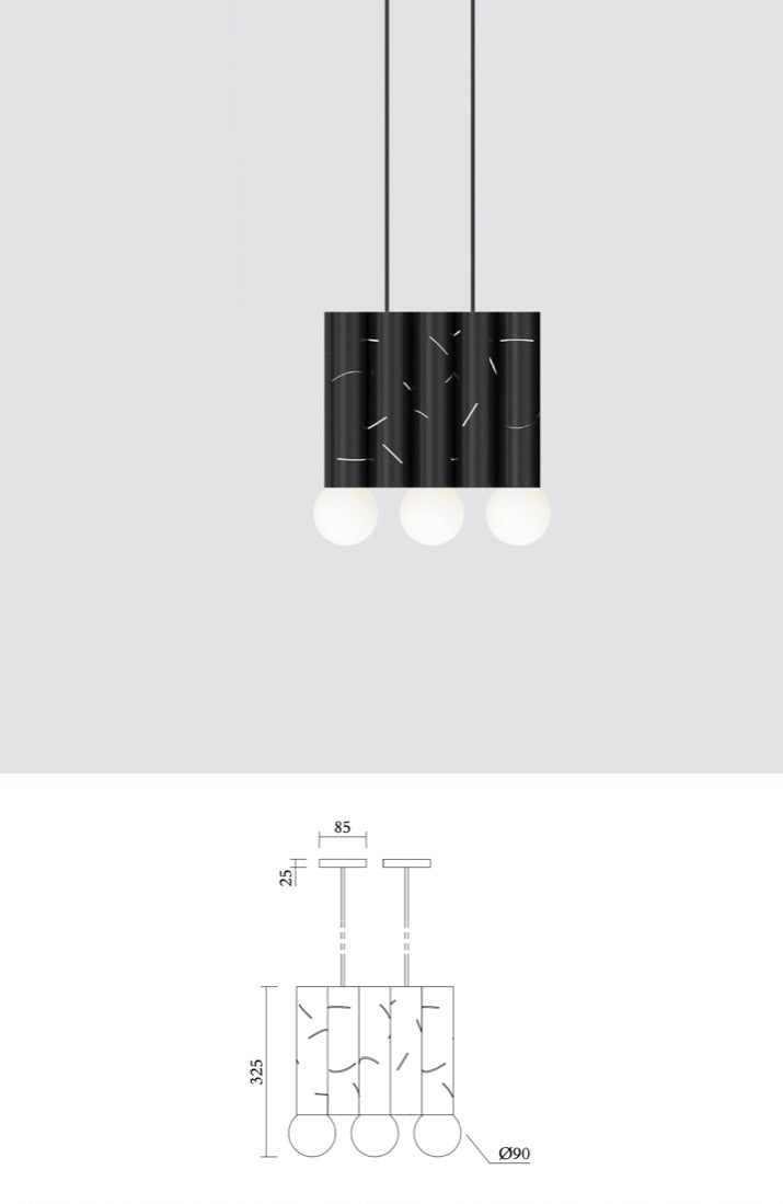 Birch 438 Pendant Light 5 · €3960 · ATELIER ARETI | CURATED BY EYEDS
