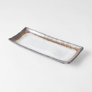 Sashimi Plate Akane Grey 29cm · €20 · CURATED BY EYEDS