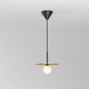 Open image in slideshow, Disc &amp; Sphere 140 Pendant Light Horizontal · €650 · ATELIER ARETI | CURATED BY EYEDS
