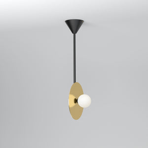 Open image in slideshow, Disc &amp; Sphere 140 Pendant Light Vertical 1 · €706 · ATELIER ARETI | CURATED BY EYEDS
