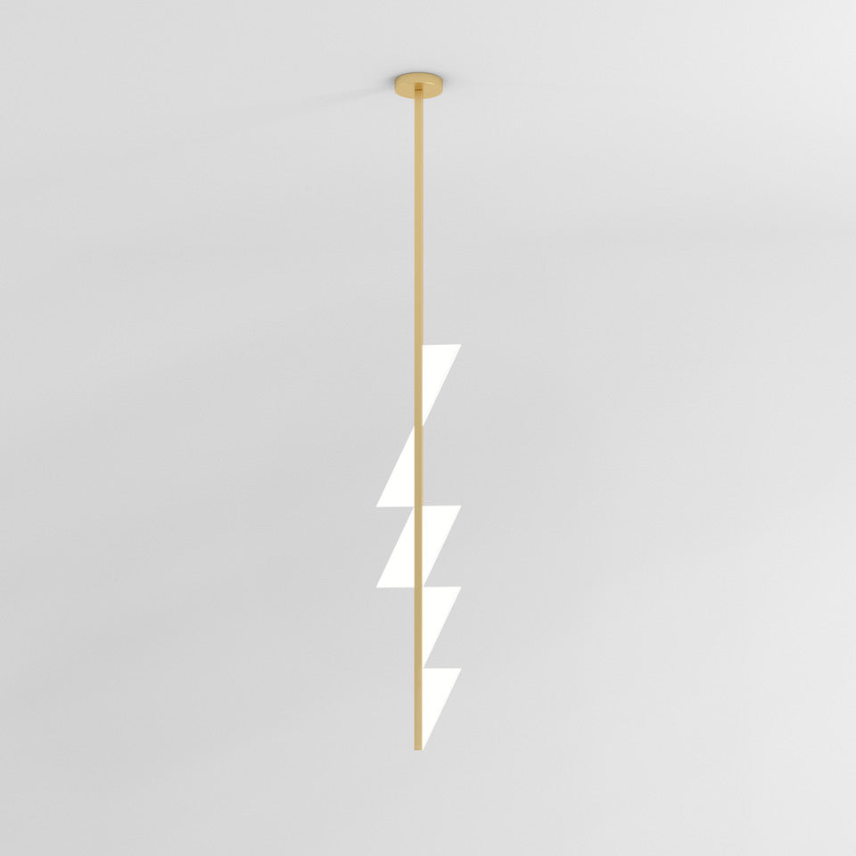 Inside Out 491 Pendant Light Triangles Both Sides · €2475 · ATELIER ARETI | CURATED BY EYEDS