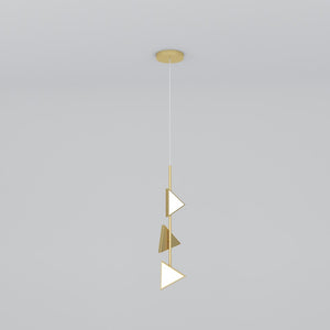 Open image in slideshow, Lines &amp; Triangles 358 Pendant Light · €1500 · ATELIER ARETI | CURATED BY EYEDS
