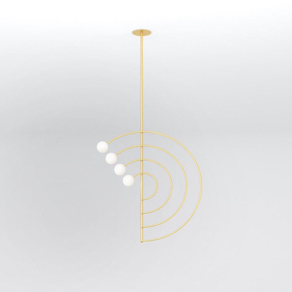 Offset 469 pendant light 4 Tubes · €1925 · ATELIER ARETI | CURATED BY EYEDS