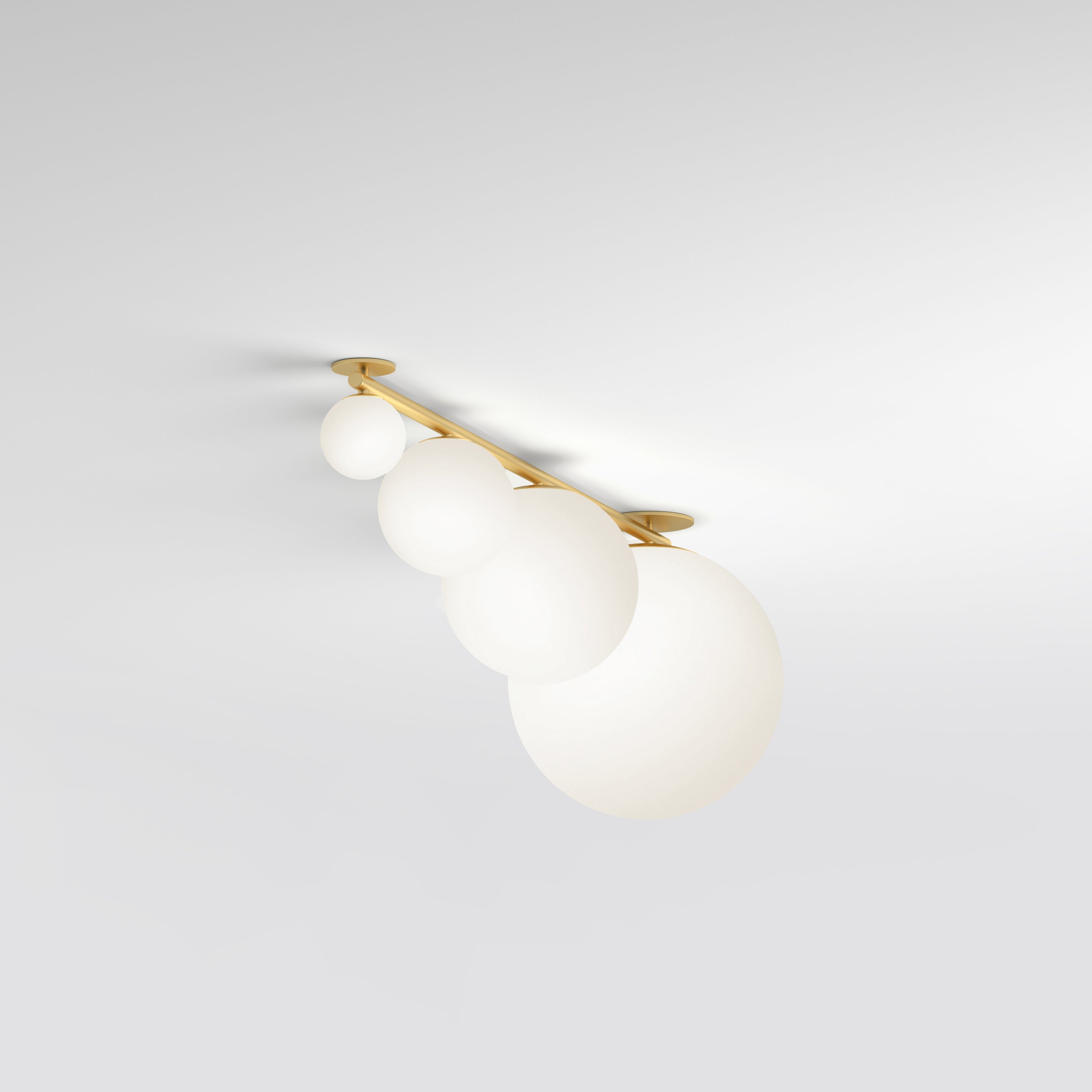 Perspective 432 Ceiling Light 4 Globes · €1150 · ATELIER ARETI | CURATED BY EYEDS