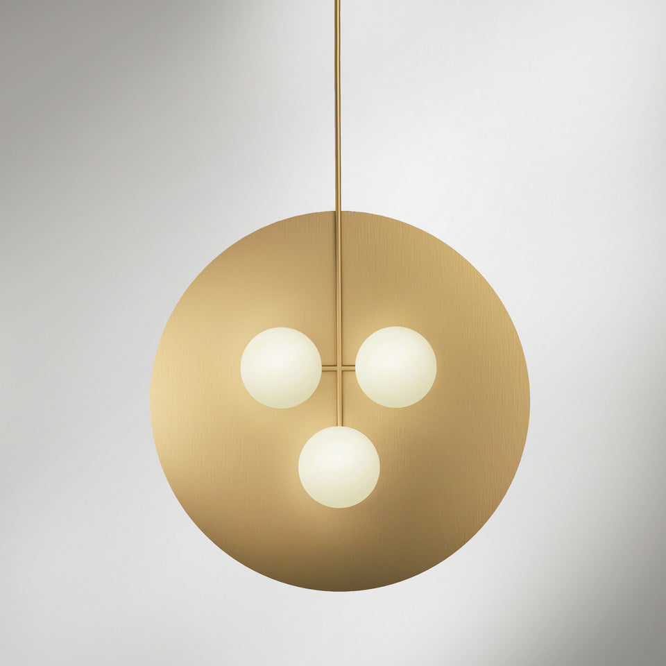 Plate & Spheres 403 Pendant Light Vertical · €2825 · ATELIER ARETI | CURATED BY EYEDS