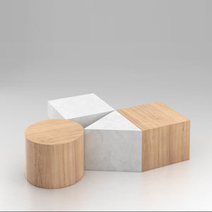 Open image in slideshow, Solid Tables 225 Low Cube · €3500 · ATELIER ARETI | CURATED BY EYEDS
