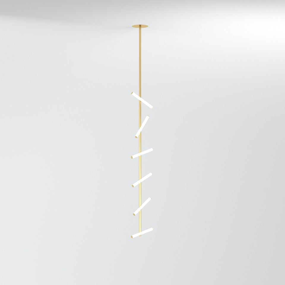 Sticks 493 Pendant Light Metal Tube · €2200 · ATELIER ARETI | CURATED BY EYEDS