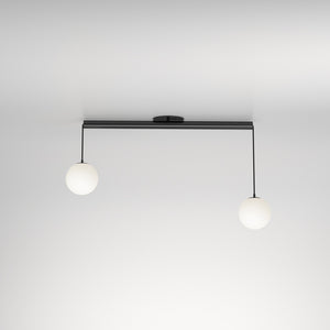 Tube with Globes 331 Ceiling Light · €1025 · ATELIER ARETI | CURATED BY EYEDS