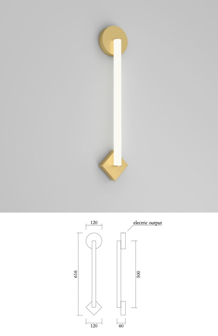 Tube Circle Triangle 447 Wall Light 02 · €1105 · ATELIER ARETI | CURATED BY EYEDS