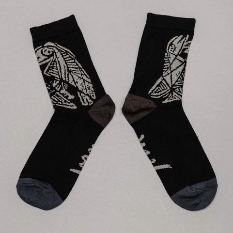 Black Grey Socks Linocut Edition · Artwork by Asger Jorn · €17 · ASGER JORN | CURATED BY DOMICILECULTURE