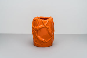 Open image in slideshow, Vase ʻThe Absurd Made Fleshʼ by Michael Kvium
