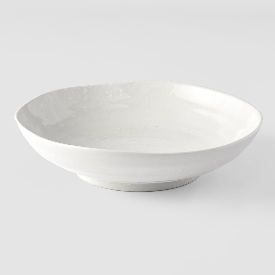 Large Flat Bowl OFF WHITE 21cm · €12 · CURATED BY EYEDS