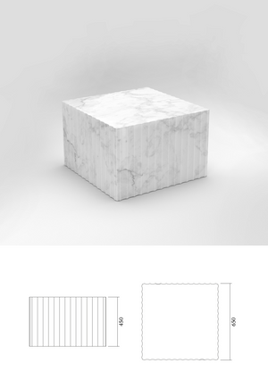 Flute 228 Low Table Cube · €7500 · ATELIER ARETI | CURATED BY EYEDS
