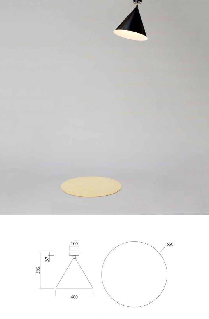 Cone And Plate 139 Ceiling Light · €1435 · ATELIER ARETI | CURATED BY EYEDS
