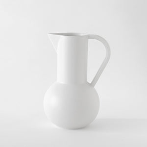 Open image in slideshow, Large Jug Strøm Earthenware · €102.5 · RAAWII | CURATED BY EYEDS
