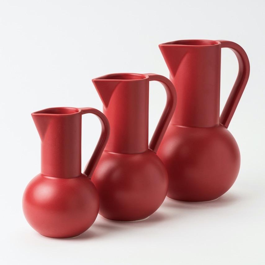 Large Jug Strøm Earthenware · €102.5 · RAAWII | CURATED BY EYEDS