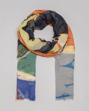 Woodcut Print Edition Scarf Artwork by Asger Jorn (1971) · €94 · ASGER JORN | CURATED BY DOMICILECULTURE