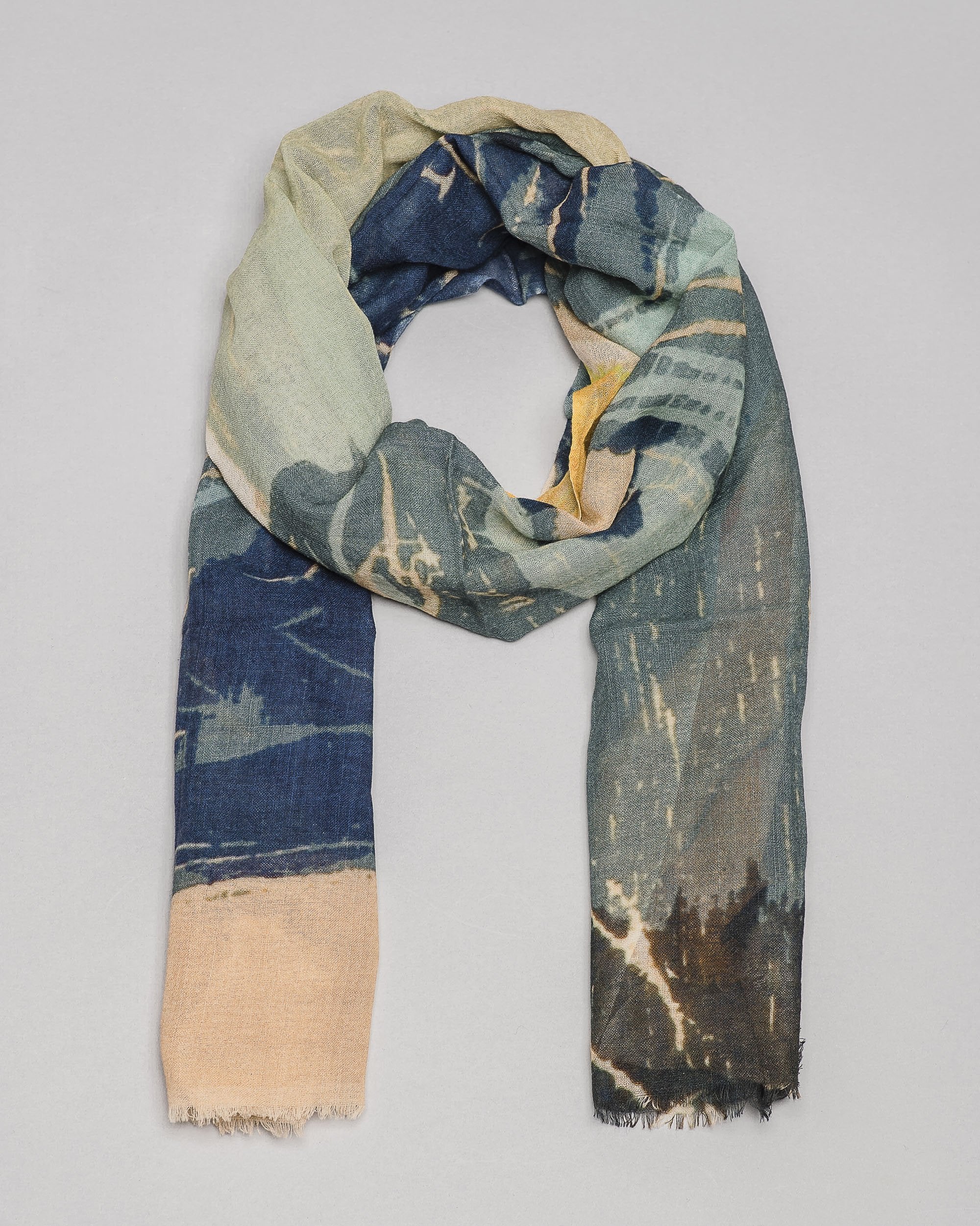 Woodcut Print Edition Scarf Artwork by Asger Jorn (1972) · €94 · ASGER JORN | CURATED BY DOMICILECULTURE