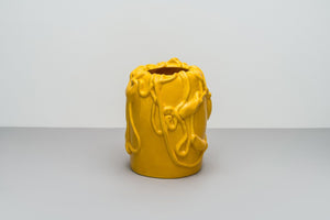 Open image in slideshow, Empire Yellow Vase The Absurd Made Flesh by Michael Kvium · €220 · RAAWII | CURATED BY EYEDS
