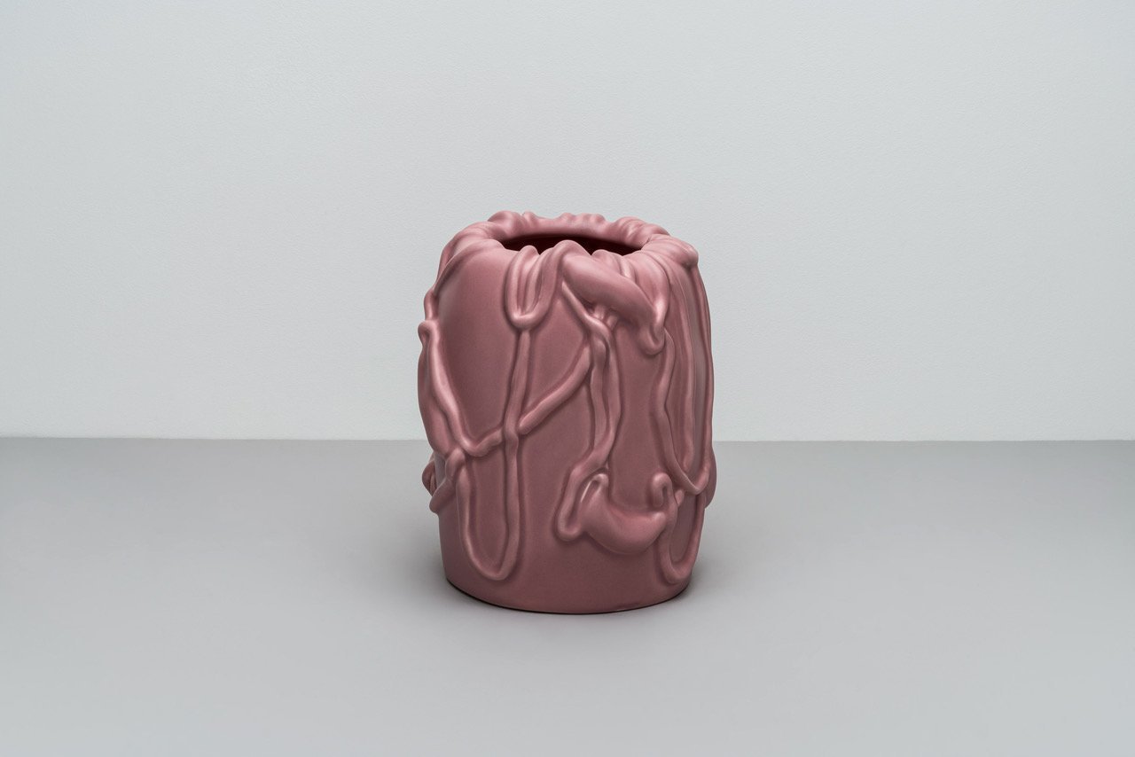 Nostalgia Rose Vase The Absurd Made Flesh by Michael Kvium · €220 · RAAWII | CURATED BY EYEDS