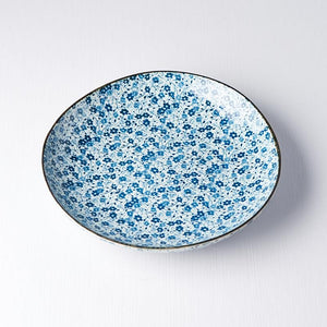 Uneven Large Plate Blue Daisy 23cm · €20 · CURATED BY EYEDS