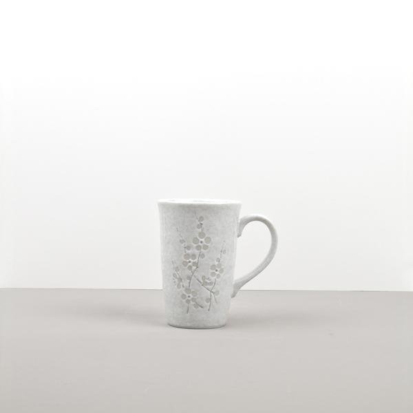 White Blossom Mug with Flower pattern · €15 · CURATED BY EYEDS
