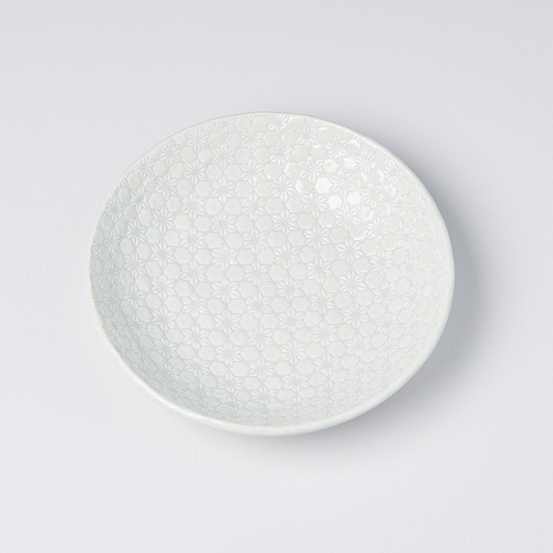 Large Open Shallow Bowl White Star 24cm · €19 · CURATED BY EYEDS