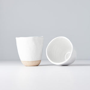 Open image in slideshow, Elegant White Mug without Handle · €13 · CURATED BY EYEDS

